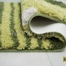Комплект ковриков для ванной и туалета Найс 25 зеленый фото 4