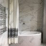 Карниз для ванной Угловой Асимметричный Дуга 160х100 (Усиленный 25 мм) MrKARNIZ фото 19