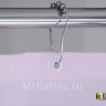Штора для ванной Plot Art розовая фото 4